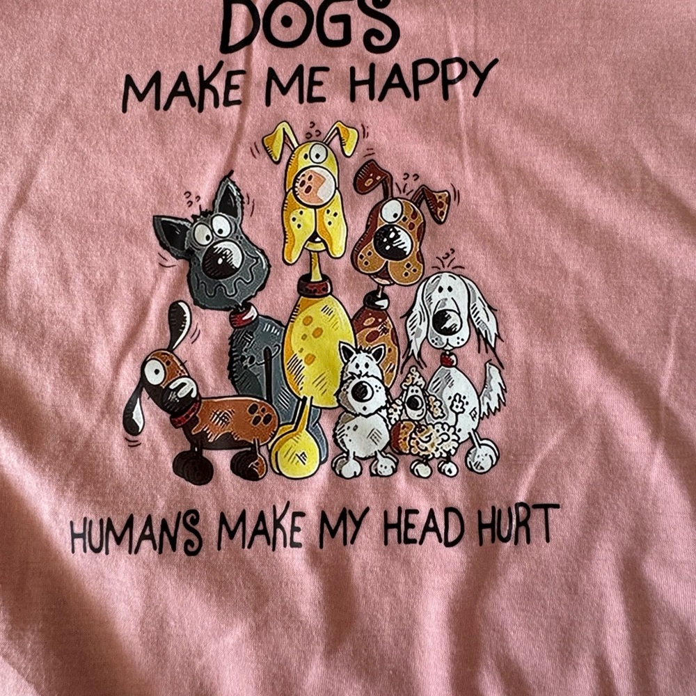 Graphic T-Shirts in in pink dog lovers, and Japanese wave Cookie Monster!